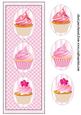 Pink Cupcakes Card Front
