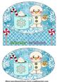 Cute Christmas Snowman Topper 1