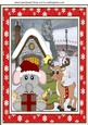 Red Christmas Elephant Topper 2
