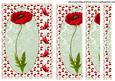 Red Poppy and Butterfly Side Stacker Card Front 2