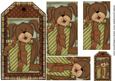 Christmas Puppy Tag Topper 1