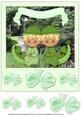 Blonde Haired Baby Boys Peas in a Pod Card Front 3
