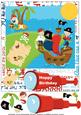 Pirate Birthday Boy Card Front 2