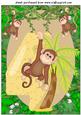 Age 4 Jungle Birthday Topper