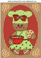 Green and Red Christmas Gingerbread Topper 3