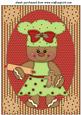 Green and Red Christmas Gingerbread Topper 4