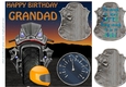 Grandad motor bike birthday card front
