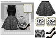 Black 18/60 fashion card front