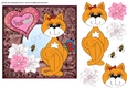 You are my sunshine cute cat card front 1