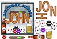 John birthday cheers card front