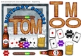 Tom birthday cheers card front