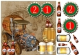 Brewery 21st Birthday card front