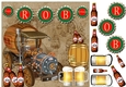 Rob brewery Birthday card front