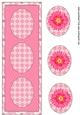 Pink gerbera daisy trio card front