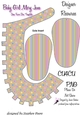 Chocolate stars and stripes baby shoe