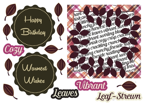 Autumnal Leaves Birthday