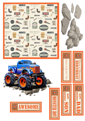 Monster Truck Birthday
