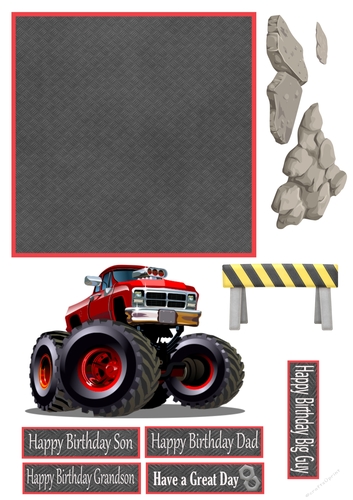 Monster Truck Birthday 2