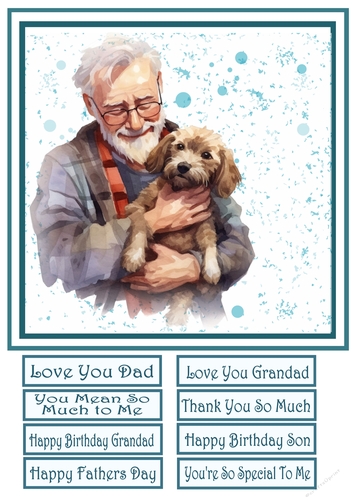 Grandad & His Dog 1