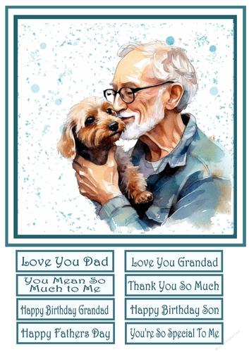 Grandad & His Dog 2