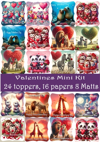 Valentines Animal Kit