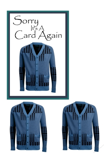 Sorry Its A Card Again - Male Version
