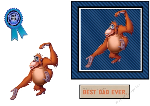 My Dads the Worlds Greatest Monkey!