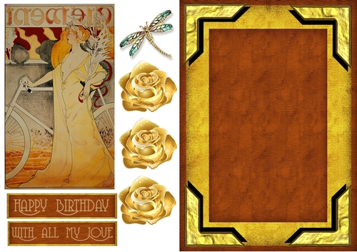 Art Deco Gold
