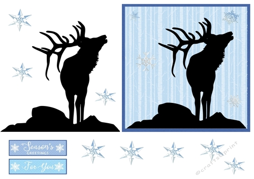 Majestic Stag Christmas