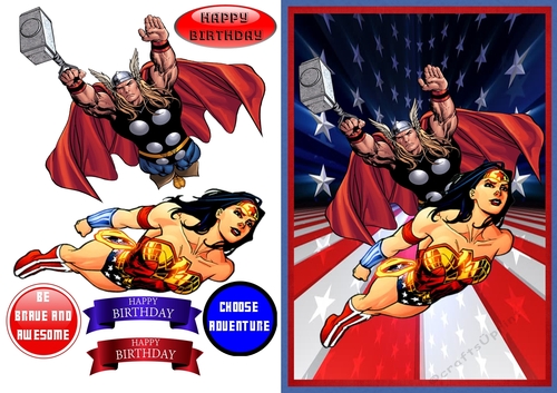 Thor & Wonder Woman
