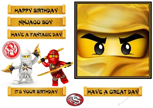 Ninjago Gold Birthday