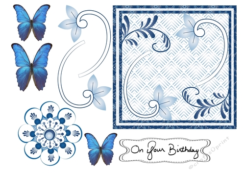 Delft Blue Birthday