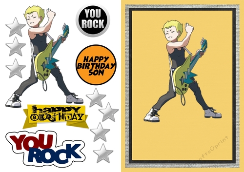 Happy Birthday Rock God