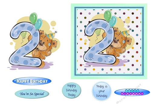 Teddy 2nd Birthday