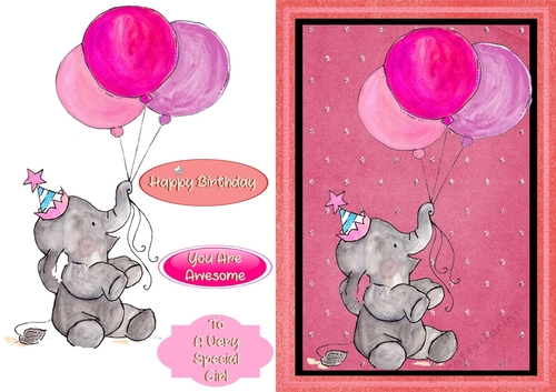 Girls Elephant Party