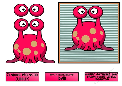 Monster Fathers Day