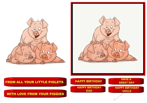 Three Little Piggies