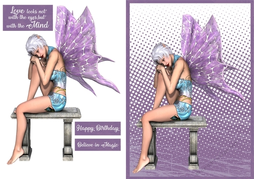 Purple Fairy Wishes