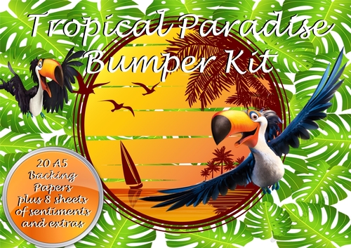 Tropical Paradise Bumper Kit