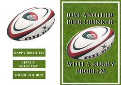 Beer Drinker - Rugby Birthday