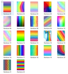 Rainbow Paper Pack