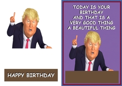 Happy Birthday from Mr Trump