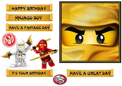 Ninjago Gold Birthday