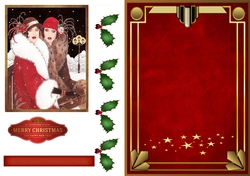 Art Deco Christmas Ladies