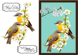 Birds and Blossom Birthday