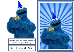 Cookie Monster Birthday