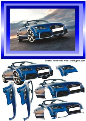 Audi Tt Sport Decoupage