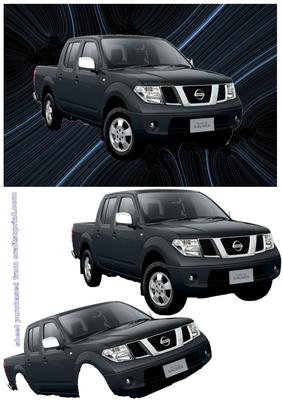 Nissan Navara Decoupage
