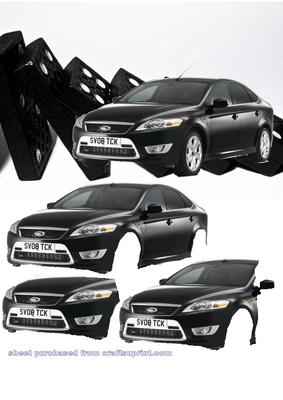 Ford Mondeo on Domino's, Decoupage