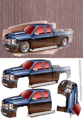 Orange County Choppers Chevrolet Silverado Cool Exotic Car